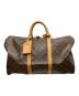 LOUIS VUITTON（ルイ ヴィトン）の古着「トラベルバッグ /	キーポル50」｜ブラウン