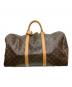 LOUIS VUITTON (ルイ ヴィトン) トラベルバッグ /	キーポル50 ブラウン：66000円