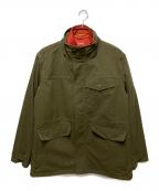 L.L.Beanエルエルビーン）の古着「中綿ライナージャケット」｜カーキ×オレンジ