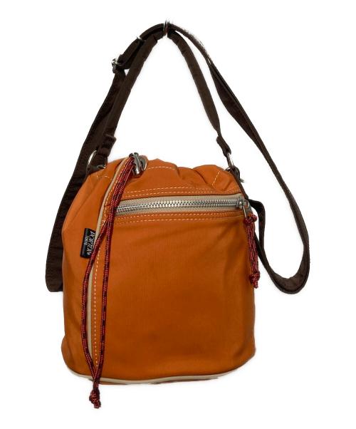 PORTER（ポーター）PORTER (ポーター) CHALET/DRAWSTRING BAG オレンジの古着・服飾アイテム