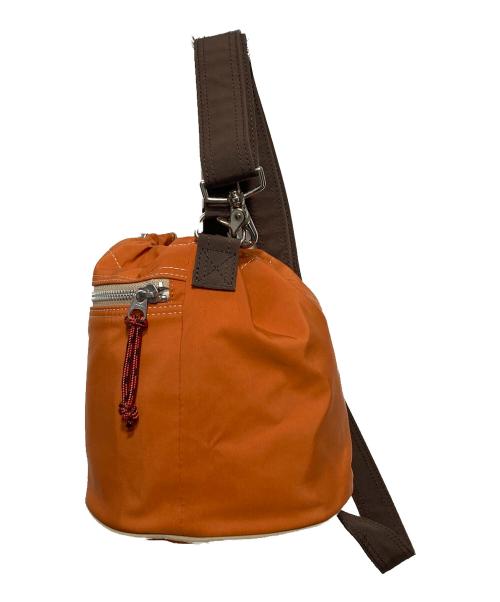 PORTER（ポーター）PORTER (ポーター) CHALET/DRAWSTRING BAG オレンジの古着・服飾アイテム