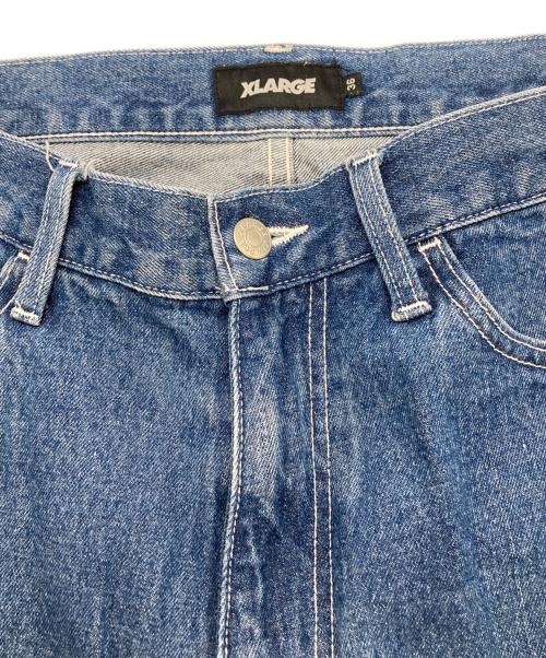 X-LARGE（エクストララージ）X-LARGE (エクストララージ) ハーフデニムパンツ インディゴ サイズ:36の古着・服飾アイテム