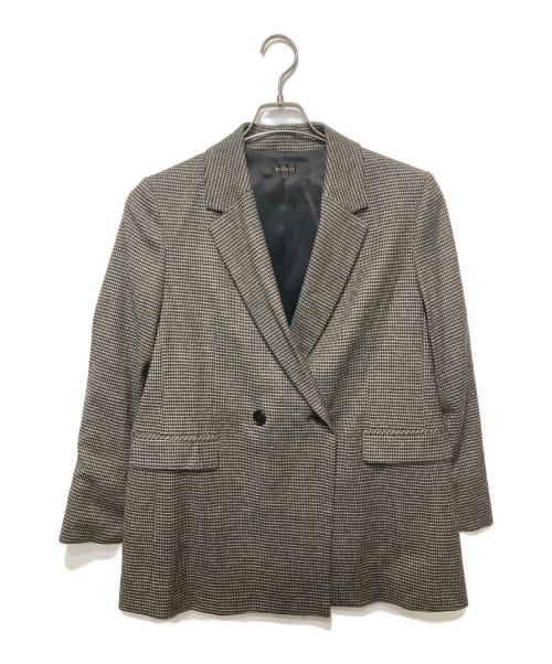 ReFLEcT（リフレクト）ReFLEcT (リフレクト) ダブルテーラードジャケット ブラウン サイズ:9の古着・服飾アイテム