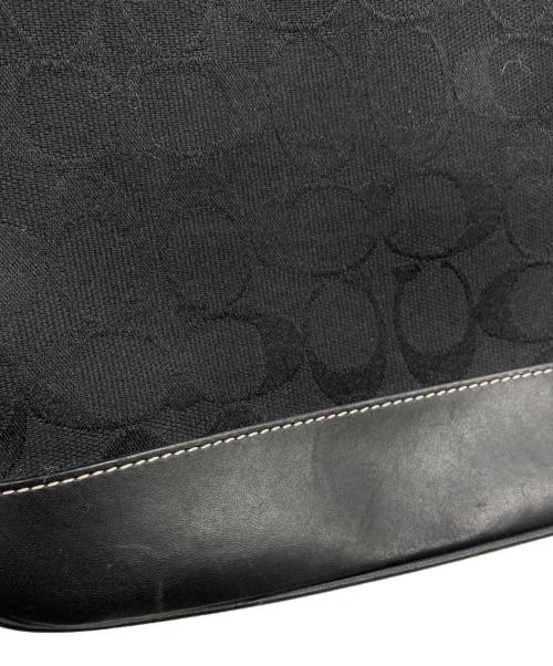COACH（コーチ）COACH (コーチ) シグネチャートートバッグ ブラックの古着・服飾アイテム