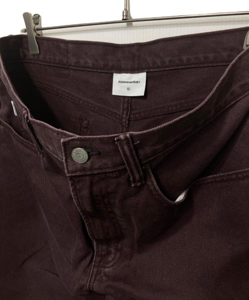 thisisneverthat（ディスイズネバーザット）thisisneverthat (ディスイズネバーザット) 製品染めRegular Jeans パープル サイズ:XLの古着・服飾アイテム