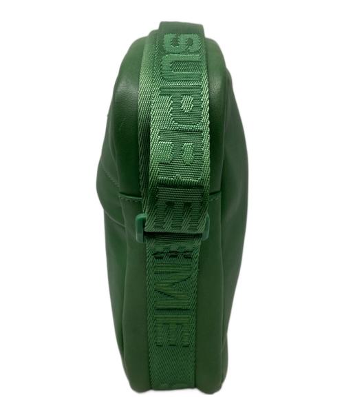 SUPREME（シュプリーム）SUPREME (シュプリーム) Leather Shoulder Bag/レザーショルダーバッグ グリーンの古着・服飾アイテム