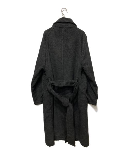 soerte（ソエルテ）soerte (ソエルテ) WOOL BLEND SHAGGY OVER ブラック サイズ:2の古着・服飾アイテム