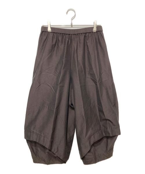 慈雨（ジウ）慈雨 (ジウ) パネルバルーンパンツ ブラウン サイズ:42の古着・服飾アイテム