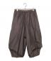 慈雨（ジウ）の古着「パネルバルーンパンツ」｜ブラウン
