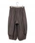 慈雨 (ジウ) パネルバルーンパンツ ブラウン サイズ:42：7000円