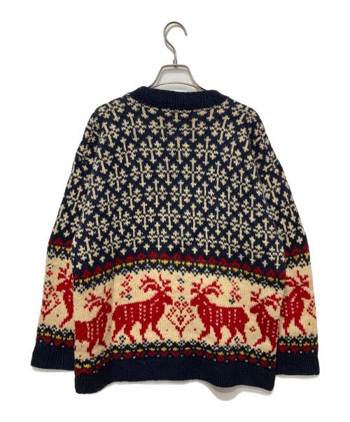 Eddie Bauer（エディーバウアー）Eddie Bauer (エディーバウアー) ノルディックセーター マルチカラー サイズ:M(レディース規格)の古着・服飾アイテム