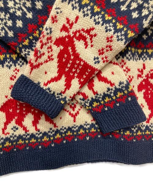 Eddie Bauer（エディーバウアー）Eddie Bauer (エディーバウアー) ノルディックセーター マルチカラー サイズ:M(レディース規格)の古着・服飾アイテム