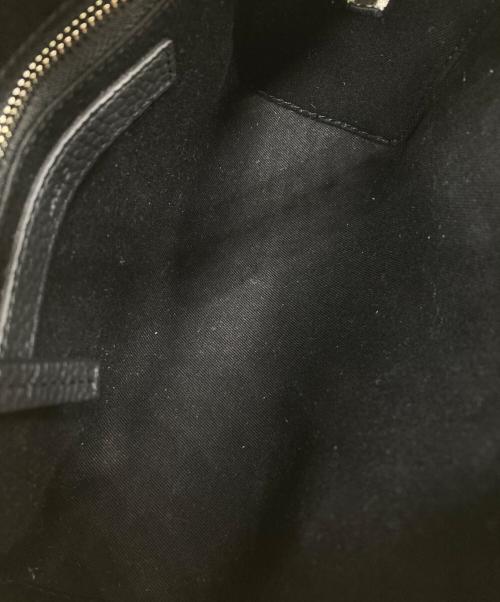 VASIC（ヴァジック）VASIC (ヴァジック) 別注 APERO MINI MINI ツイードハンドバッグ パープル×アイボリーの古着・服飾アイテム