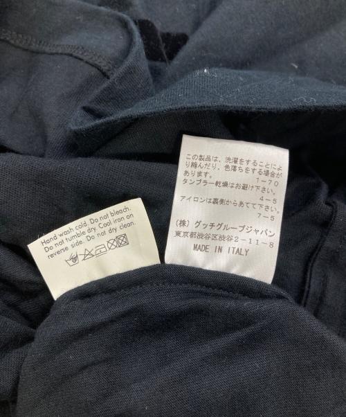 Yves Saint Laurent（イヴサンローラン）Yves Saint Laurent (イヴサンローラン) 半袖カットソー ブラック サイズ:Sの古着・服飾アイテム