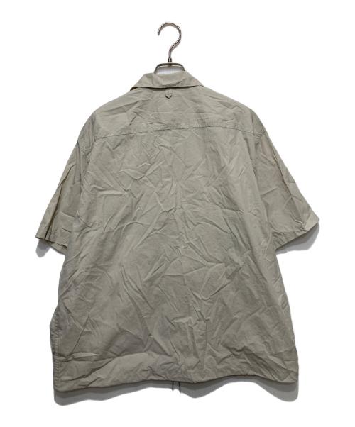 THE NORTHFACE PURPLELABEL（ザ・ノースフェイス パープルレーベル）THE NORTHFACE PURPLELABEL (ザ・ノースフェイス パープルレーベル) ナイロンタフタフィールドショートスリーブシャツ ベージュ サイズ:Mの古着・服飾アイテム