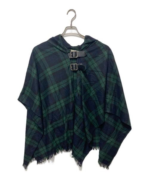 O'NEIL OF DUBLIN（オニールオブダブリン）O'NEIL OF DUBLIN (オニールオブダブリン) ポンチョ グリーン サイズ:freeの古着・服飾アイテム