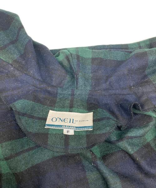 O'NEIL OF DUBLIN（オニールオブダブリン）O'NEIL OF DUBLIN (オニールオブダブリン) ポンチョ グリーン サイズ:freeの古着・服飾アイテム