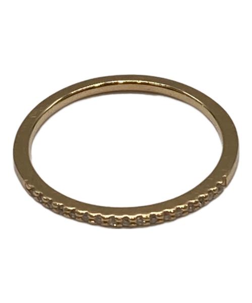 agete（アガット）agete (アガット) ハーフエタニティメレダイヤリング サイズ:なしの古着・服飾アイテム