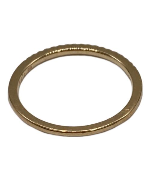 agete（アガット）agete (アガット) ハーフエタニティメレダイヤリング サイズ:なしの古着・服飾アイテム