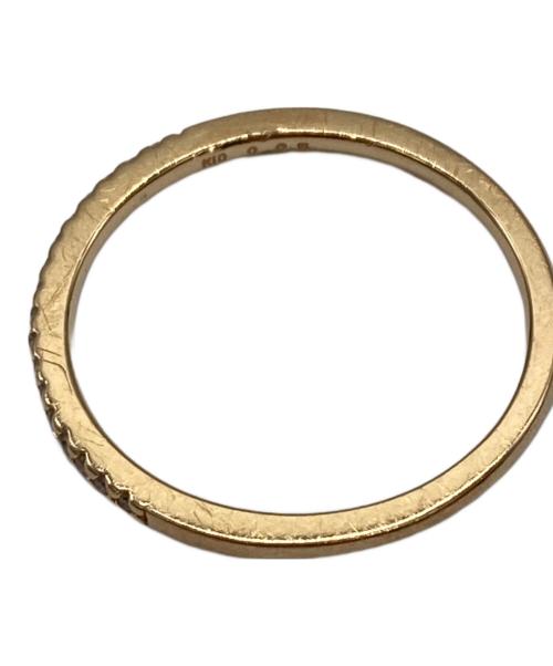 agete（アガット）agete (アガット) ハーフエタニティメレダイヤリング サイズ:なしの古着・服飾アイテム