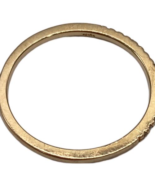 agete（アガット）agete (アガット) ハーフエタニティメレダイヤリング サイズ:なしの古着・服飾アイテム