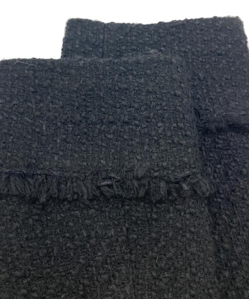 FRAY ID（フレイ アイディー）FRAY ID (フレイ アイディー) GIOLICA 2WAYツイードジレジャケット ブラックの古着・服飾アイテム