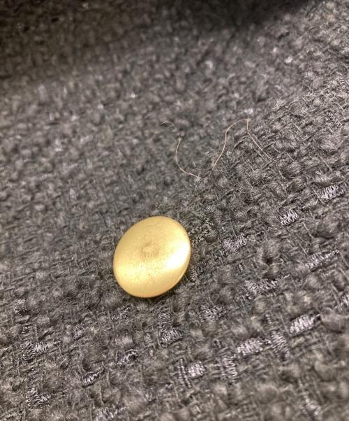 FRAY ID（フレイ アイディー）FRAY ID (フレイ アイディー) GIOLICA 2WAYツイードジレジャケット ブラックの古着・服飾アイテム