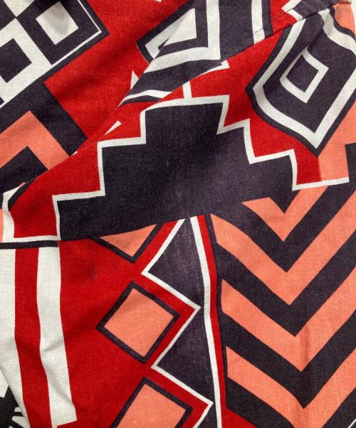 Wrangler（ラングラー）Wrangler (ラングラー) 90s ネイティブ柄ウエスタンシャツ レッド サイズ:16-34の古着・服飾アイテム