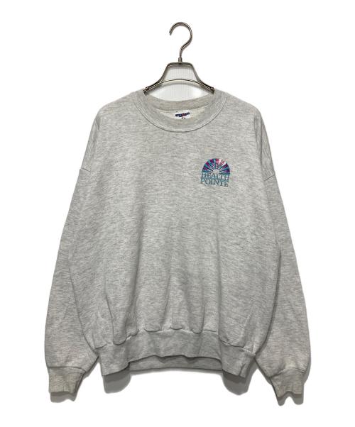 JERZEES（ジャージーズ）JERZEES (ジャージーズ) 裏起毛スウェット ライトグレー サイズ:XLの古着・服飾アイテム