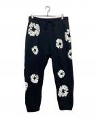 Denim Tearsデニムティアーズ）の古着「Cotton Wreath Baggy Sweatpants」｜ブラック