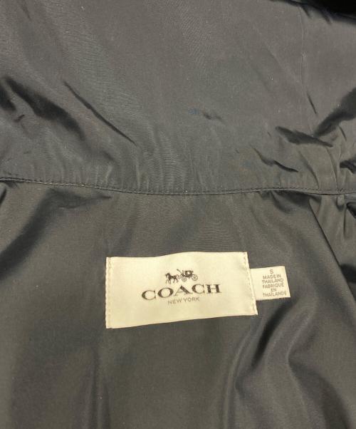 COACH（コーチ）COACH (コーチ) フーデッドジャケット ブラック サイズ:Sの古着・服飾アイテム
