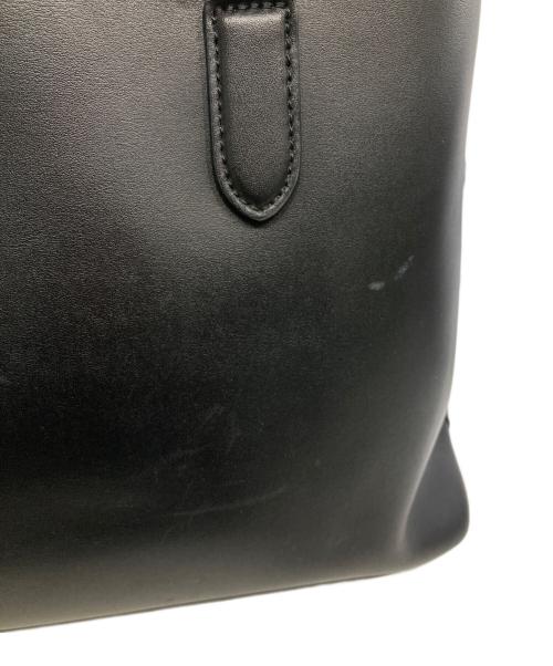 LAUREN RALPH LAUREN（ローレンラルフローレン）LAUREN RALPH LAUREN (ローレンラルフローレン) トートバッグ ブラックの古着・服飾アイテム