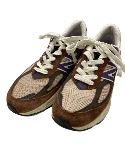 NEW BALANCE（ニューバランス）NEW BALANCE (ニューバランス) ローカットスニーカー ブラウン サイズ:27の古着・服飾アイテム