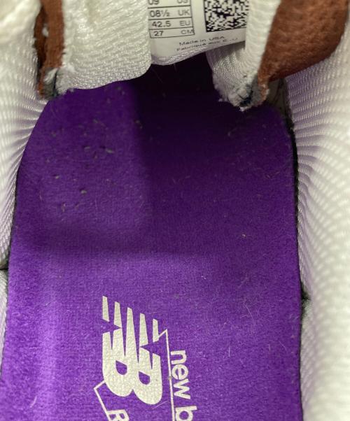 NEW BALANCE（ニューバランス）NEW BALANCE (ニューバランス) ローカットスニーカー ブラウン サイズ:27の古着・服飾アイテム