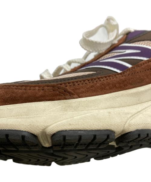 NEW BALANCE（ニューバランス）NEW BALANCE (ニューバランス) ローカットスニーカー ブラウン サイズ:27の古着・服飾アイテム