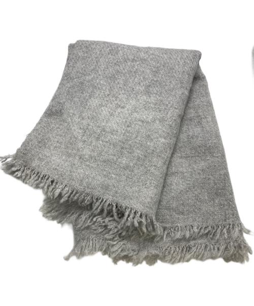 elegancese（エレガンセーゼ）elegancese (エレガンセーゼ) カシミヤストール グレーの古着・服飾アイテム