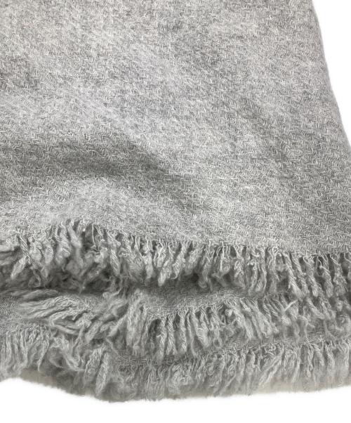 elegancese（エレガンセーゼ）elegancese (エレガンセーゼ) カシミヤストール グレーの古着・服飾アイテム