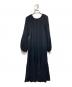sara mallika (サラマリカ) Cotton Gauze Long Dress/コットンガーゼロングドレス ブラック サイズ:S：14000円
