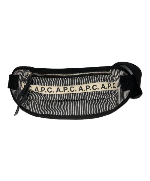 A.P.C.（アーペーセー）A.P.C. (アーペーセー) ウエストバッグ ブラックの古着・服飾アイテム