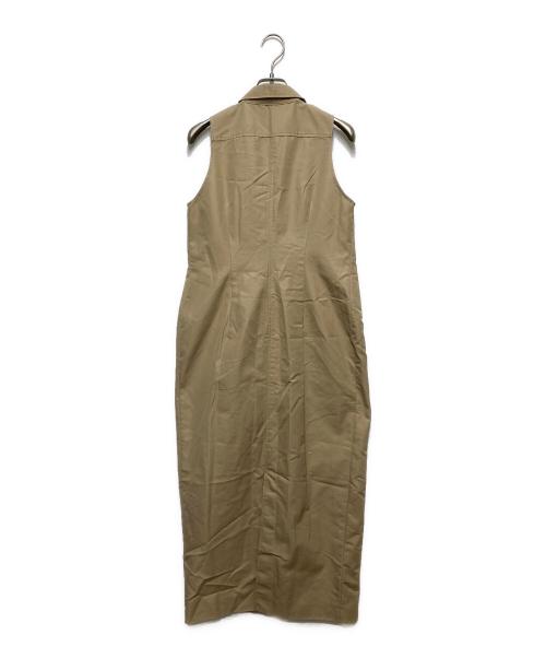 Noble（ノーブル）Noble (ノーブル) トレンチライクコクーンワンピース ベージュ サイズ:36の古着・服飾アイテム