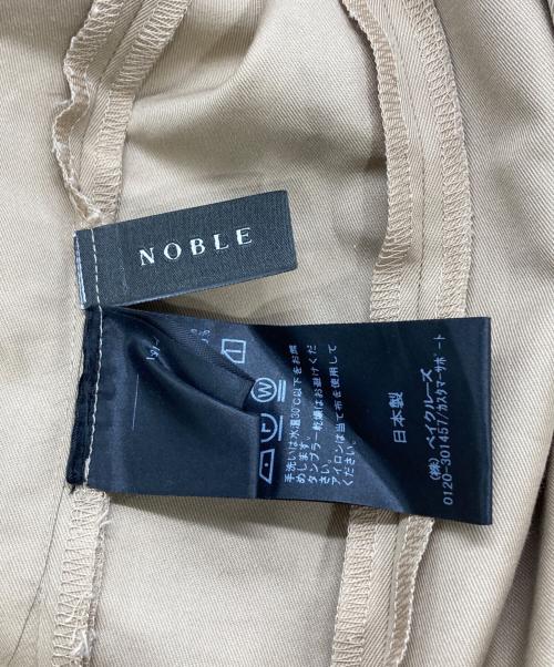 Noble（ノーブル）Noble (ノーブル) トレンチライクコクーンワンピース ベージュ サイズ:36の古着・服飾アイテム