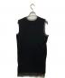 ROBE DE CHAMBRE COMME DES GARCONS (ローブドシャンブル コムデギャルソン) ノースリーブニット ブラック サイズ:表記なし：7000円