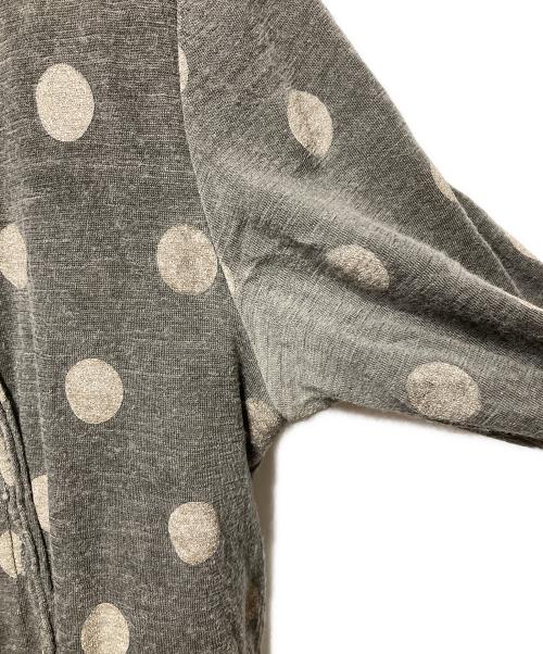 tricot COMME des GARCONS（トリココムデギャルソン）tricot COMME des GARCONS (トリココムデギャルソン) ウールドットジャケット グレー サイズ:表記なしの古着・服飾アイテム