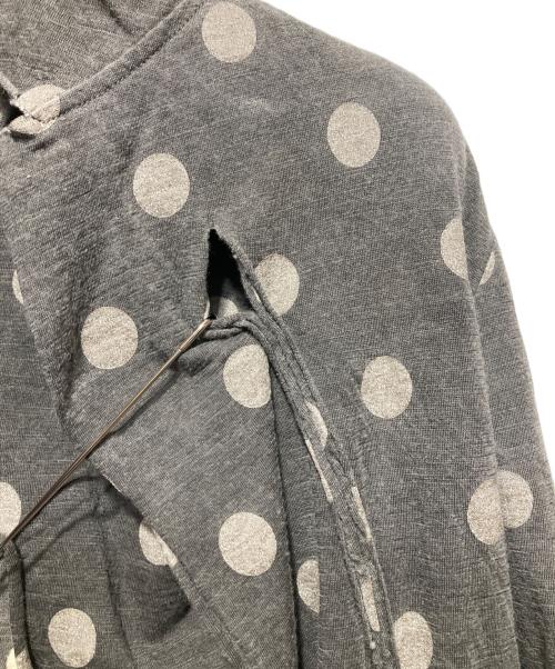 tricot COMME des GARCONS（トリココムデギャルソン）tricot COMME des GARCONS (トリココムデギャルソン) ウールドットジャケット グレー サイズ:表記なしの古着・服飾アイテム