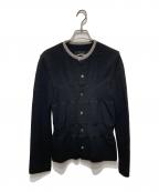tricot COMME des GARCONSトリココムデギャルソン）の古着「カーディガン」｜ブラック