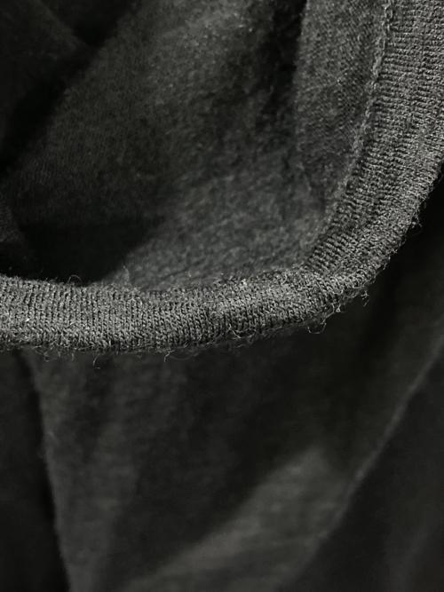 tricot COMME des GARCONS（トリココムデギャルソン）tricot COMME des GARCONS (トリココムデギャルソン) カットネックウールプルオーバートップス ブラック サイズ:表記なしの古着・服飾アイテム