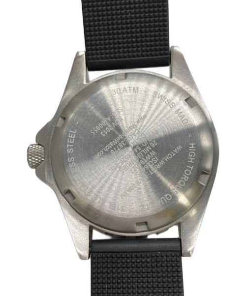 MARATHON（マラソン）MARATHON (マラソン) TSAR36mm Divers Quartz ブラックの古着・服飾アイテム