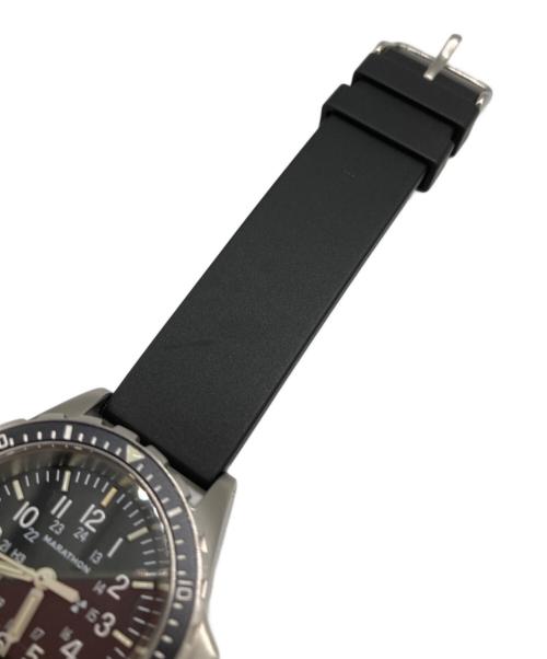 MARATHON（マラソン）MARATHON (マラソン) TSAR36mm Divers Quartz ブラックの古着・服飾アイテム