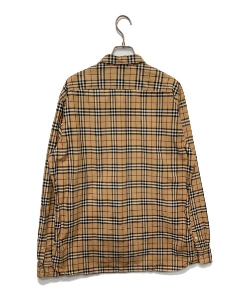 BURBERRY LONDON（バーバリーロンドン）BURBERRY LONDON (バーバリーロンドン) ノバチェックシャツ ベージュ サイズ:Lの古着・服飾アイテム
