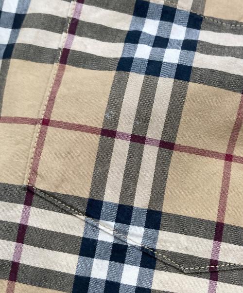 BURBERRY LONDON（バーバリーロンドン）BURBERRY LONDON (バーバリーロンドン) ノバチェックシャツ ベージュ サイズ:Lの古着・服飾アイテム